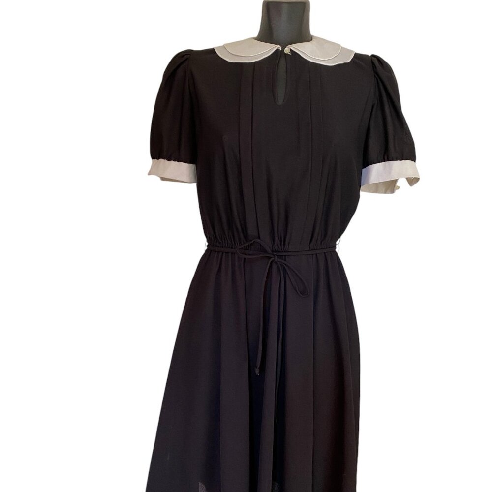 Vintage "Wednesday Addams" type dress - Size S/M